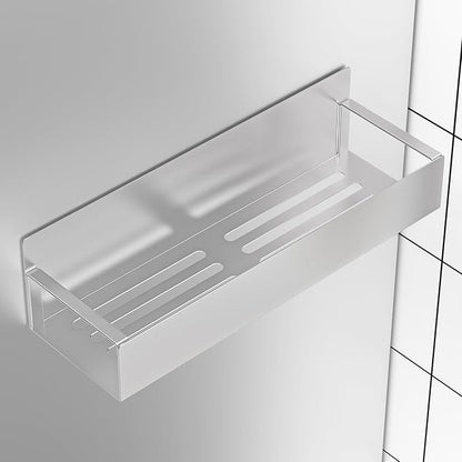 4 Pack Magnetic Spice Storage Rack Organizer for Refrigerator and Oven, Silver Fridge Organizers and Storage