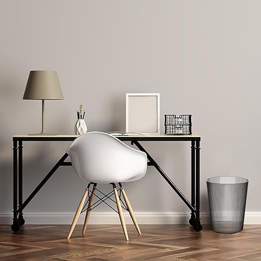 Transparent Trash Can,Bathroom Trash Cans Open Top ,2 Gallon Grey Office Garbage Can Plastic, 4pcs Round Slim Waste Basket Living Room, Clear Trash Bin For Home, Kitchen Bedroom,Laundry Room,Dorms,G