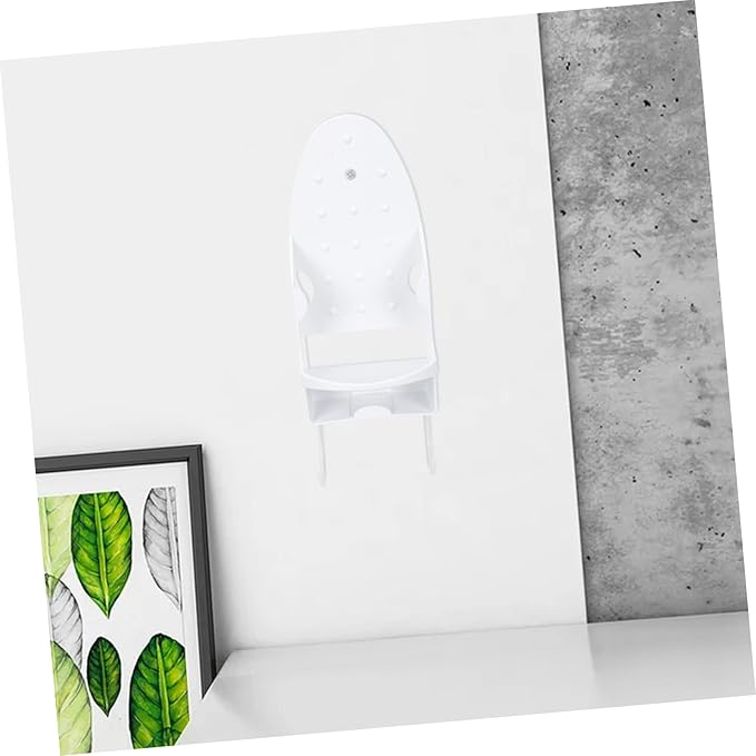 Bathroom Ironing Board Wall Mount Shelf Two-one Electric Iron Holder for Space-Saving Storage Iron Holder for Efficient Laundry Organization