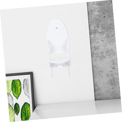 Bathroom Ironing Board Wall Mount Shelf Two-one Electric Iron Holder for Space-Saving Storage Iron Holder for Efficient Laundry Organization