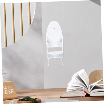 Bathroom Ironing Board Wall Mount Shelf Two-one Electric Iron Holder for Space-Saving Storage Iron Holder for Efficient Laundry Organization