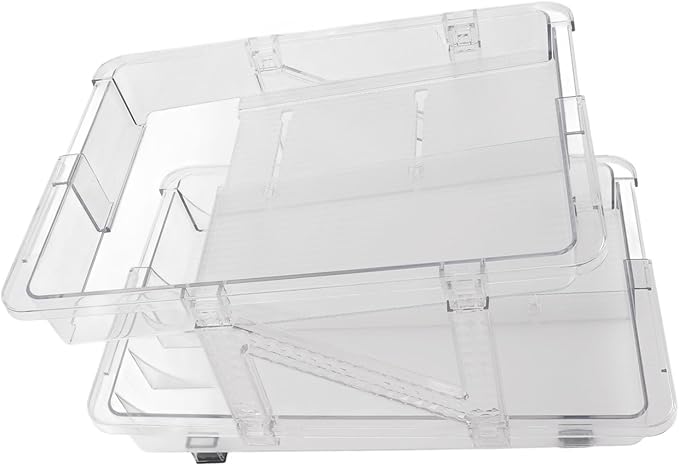 2 Tier Clear Retractable Beverage Dispenser Rolling Soda Can Organiser Adjustable Width Soda Can Organizers for Fridge Pantry Cabinet Countertop