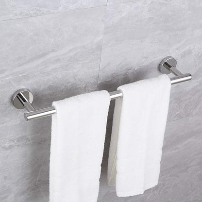 SUS 304 Stainless Steel Towel Bar 18-Inch Towel Rack Wall Mounted Towel Rail Towel Rod for Bathroom Modern Style Polished Finish