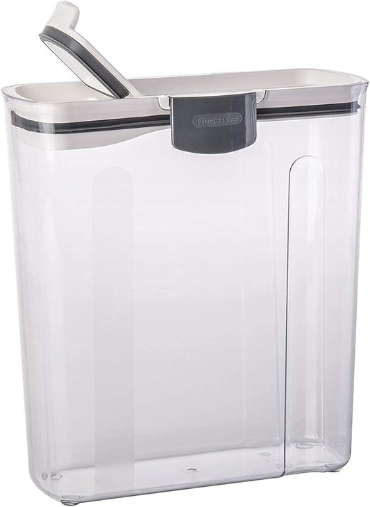 Progressive ProKeeper Cereal Storage Container, 3-Quart, Airtight Seal, Dishwasher Safe, BPA-Free Plastic (Pack of 6)