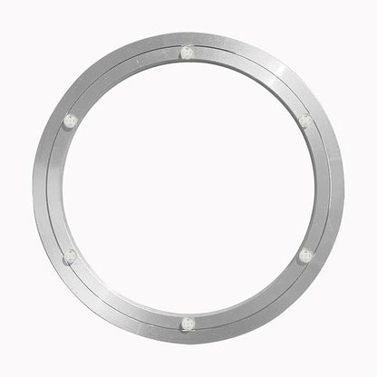 Lazy Susan Hardware Silent Non-Slip Turntable Aluminium Turntable Bearing for Round Dining Table TV Rotating Table 18 inch
