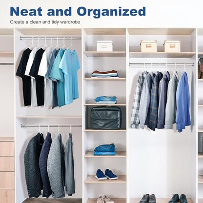 HOUSE DAY 500 Pack Plastic Clothes Hangers, Commercial Bulk Shipment for Business, Sturdy Durable Lightweight Hangers White Ideal for Retail Dry Cleaners Warehouses, Save Cost & Warehouse Space