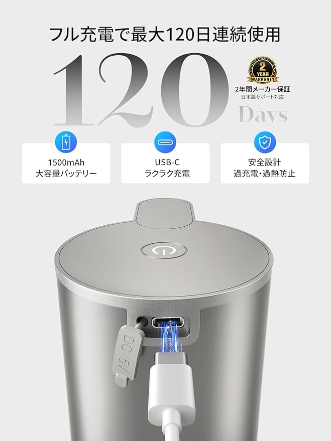 SUNLY Automatic Foming Soap Dispenser, Touchless Dish Soap Dispenser