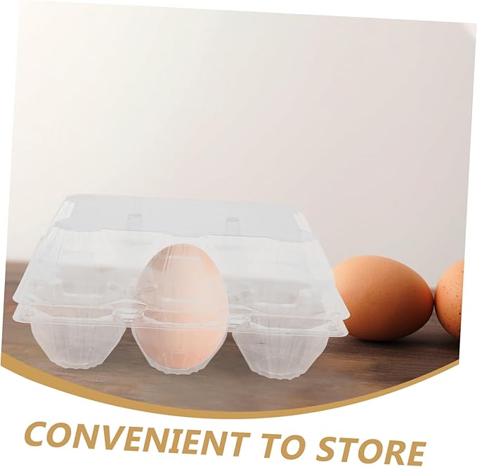 Clear Goose Egg Packaging Box 2-Slot Transparent Pvc Egg Holder for Refrigerator Storage and Safe Transport Lightweight Organizer for Gifting