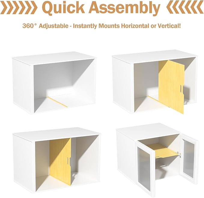 4 Set Trim-to-Fit Wood Tray Dividers for Cabinet, Cookie Sheet Organizer, Multi Layer Embedded Plug-in Board Storage, Cuttable DIY Storage Divider Insert for Kitchen Bedroom Cabinet Closet