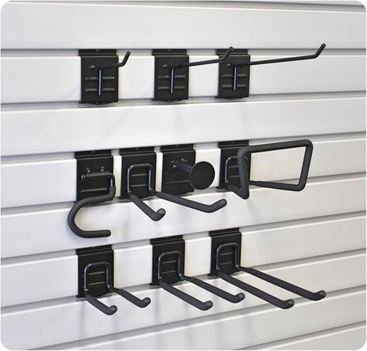 Slatwall Storage Variety 10-Hook Accessory Kit