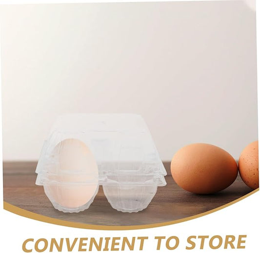 6pcs Goose Egg Packaging Box Reusable Egg Cartons Bulk Storage and Refrigertor for Bulk Orders