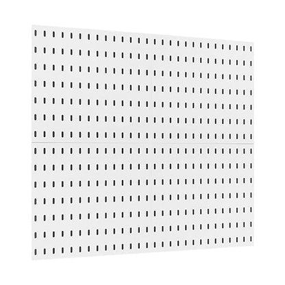 VEVOR Pegboard Combination Kit, 11" x 11" Plastic Pegboard, 4 Panels, Peg Board Wall Organizer Kit with Accessories, for Garage Tool Storage Kitchen Living Room Craft Room Office Bathroom Home, White