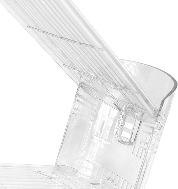 HOIGON 14 Pack Clear Shoe Slots Organizer, Adjustable Double Deck Shoe Rack, Stackable Design for Closet and Store, Space-Saving Shoe Display