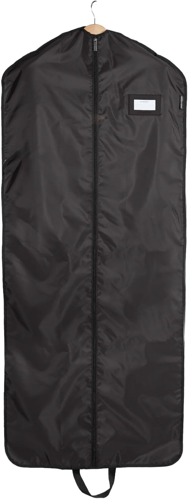 Covermates Keepsakes Garment Bag Set - Premium Polyester - Full Length Zipper - ID Window - Carrying Handles - Closet Storage, Black