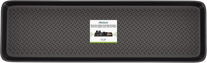 Matace 1 Pack Rubber Extra Large Shoe Tray for Entryway,Long Boot Tray,Slim Boot Mat for Indoor and Outdoor Use,16x55 in, Rectangular (Pack of 1)