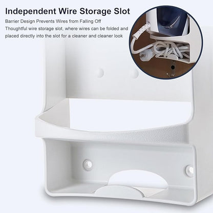 Wall Mount Ironing Board Hanger Iron Holder Space-Saving Household Bathroom Kitchen Closet Organizer Wall Rack Shelf