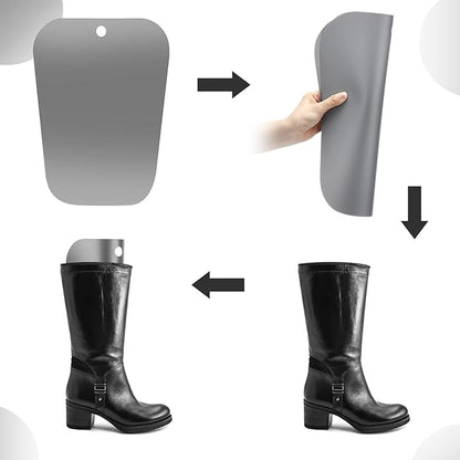 8 Packs Boot Shaper Shape Inserts Tall Boot Support for Women and Men