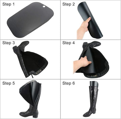 Homend 5 Pairs (10 Sheets) Boot Shaper Form Inserts Boots Tall Support for Women and Men
