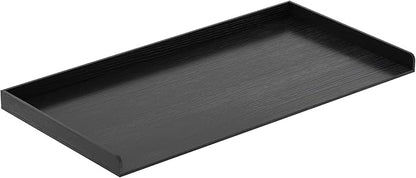 ChooChoo Washer Dryer Countertop, Laundry Room Topper for Folding Clothes and Storage, Over Machine Organizer Table, Black