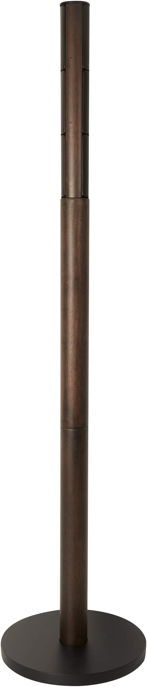 Umbra Flapper Coat Rack, Clothing Hanger, Umbrella Holder, and Hat Organizer, Great for Entryway, Black/Walnut (320361-048)