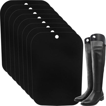 Bememo 20 Pieces (10 Pairs) Boot Shapers for Tall Boot Shaper Form Inserts for Women and Men