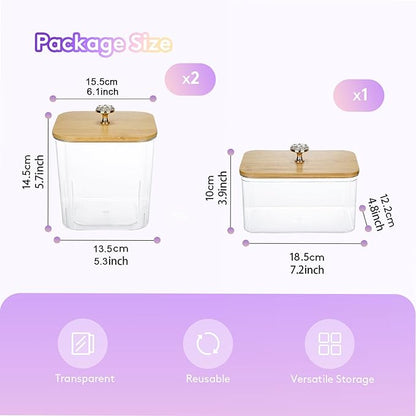 3 Pack Laundry Room Organization Storage Containers Acrylic Laundry Pod Containers and Dryer Sheet Holder with Lids and Labels for Laundry Detergent Laundry Pods Dry Sheet Organizing