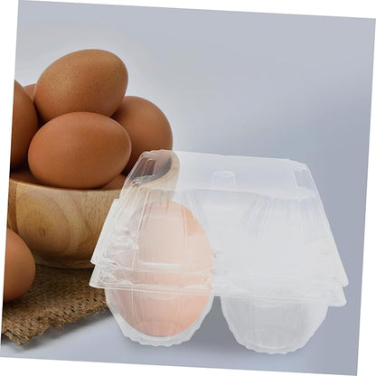 6pcs Goose Egg Packaging Box Reusable Egg Cartons Bulk Storage and Refrigertor for Bulk Orders