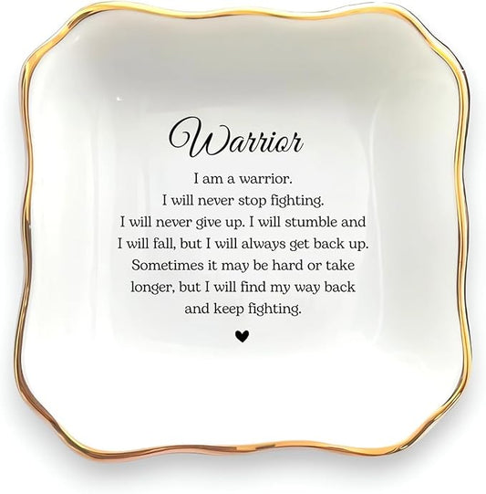 HatafaFurni Ring Dish Holder For Mom, Mother's Day Gifts for Aunt, Sister Godmother Friend Gifts, Men Ring Dish For Dad, Bridesmaid Gift, Women Gifts (Friend 2)