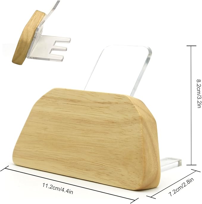 Solid wood gamepad stand, game equipment, controller stand, suitable for Xbox, PS4, PS5, is a good helper for organizing gamepads on the desk, and also the best gift for your son, husband, boyfriend