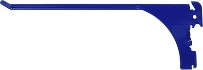 Wall Control Pegboard 9-Inch Reach Extended Slotted Hook Pair - Blue (10-ER-004 BU)