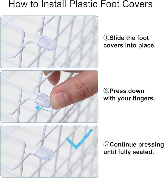 iSPECLE Freezer Organizer Bins - 5 Pack Adjustable & Extra Large Chest Freezer Organizer Bins for 5 to 9 Cu.Ft Deep Freezer, Easy Organize Basket Store More, Stackable No Wasted Space, White