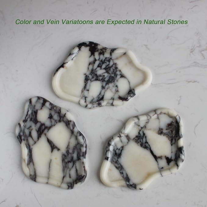 Calacatta Viola Marble Cloud Shape Tray, Trinket Dish, Ring Dish Key Tray Asethetic Home Décor, Gift for Women