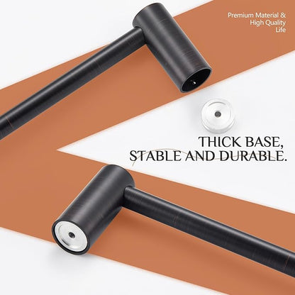KOKOSIRI Bathroom Towel Holder 12-Inch Hand Towel Bars Wall Mounted Bathroom Hardware Accessories Oil Rubbed Bronze Stainless Steel, B4007ORB-L12