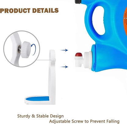 Laundry Detergent Cup Holder, 2 Pack, No More Mess or Leaks, Easy to Install, Suitable for Most Sizes Bottles, Unscented