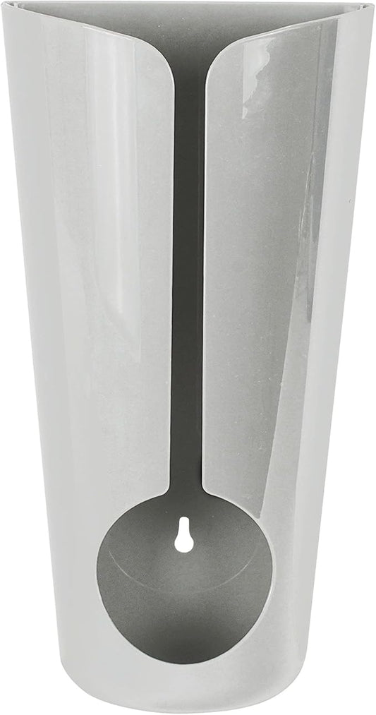 Spectrum Plastic Bag Holder, Wall Mount or Adhesive Grocery Bag Organizer, Under Sink Plastic Grocery Bag Storage & Trash Bag Organization