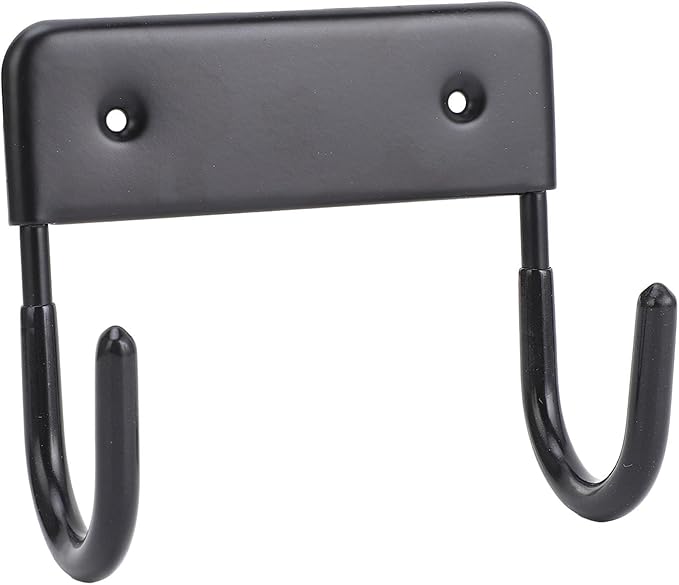 Ironing Board Holder Wall Mount, Iron Metal Ironing Board Hanger, Space Saving Iron Board Hook Wall Mount for Laundry Room Organization and Storage (Matte Black)