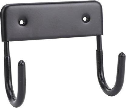Ironing Board Holder Wall Mount, Iron Metal Ironing Board Hanger, Space Saving Iron Board Hook Wall Mount for Laundry Room Organization and Storage (Matte Black)