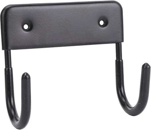Ironing Board Holder Wall Mount, Iron Metal Ironing Board Hanger, Space Saving Iron Board Hook Wall Mount for Laundry Room Organization and Storage (Matte Black)