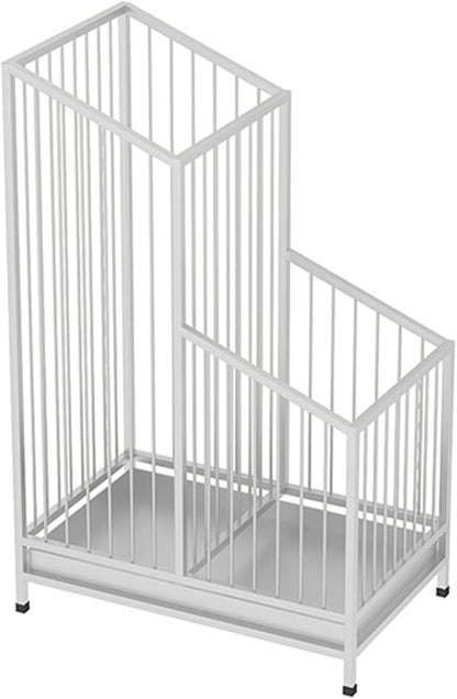 Indoor Large-capacity Umbrella Stand，Metal Umbrella Stand Hotel Commercial，Metal Standing Umbrella Holder，Metal Umbrella Holder，Large-capacity Entrance Umbrella Storage Rack For Hotel Offices(White,40