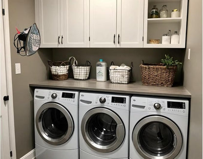 Iron Wall Mount, Universal Design, Modern Look, Made to Fit Clothing Irons, Laundry Room Organization, Laundry Room Essentials, Ironing Board Accessories, Made in Texas, 1 pc.