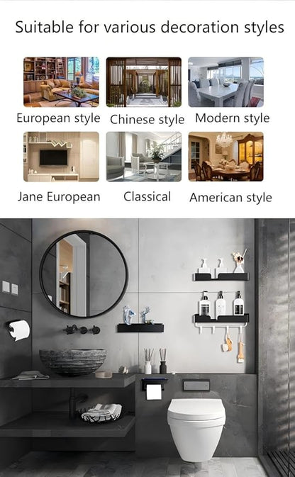 Rotating Towel Rack BSELUTNGY - Durable Space Saving Towel Racks for Bathroom Outdoor for Pool Over The Door Towel Rack Ideal for Balconies Cabinets Kitchens Perfect for Any Decor Style