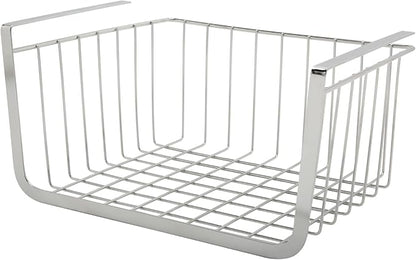 Upper Cabinets Hanging Shelf (Stainless Steel, 6.2" H x 12" W x 9.8" D)