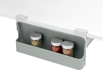 Joseph Joseph CupboardStore Under-Shelf Spice Rack – Space-Saving Kitchen Organizer, Made from Recycled Plastic