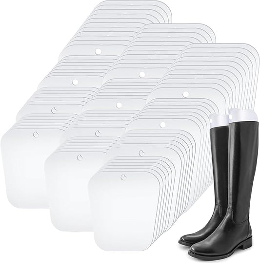 60pcs (30 Pairs) Boot Shaper Inserts Tall Boot Support Reusable Stand Insert Holder for Women Men