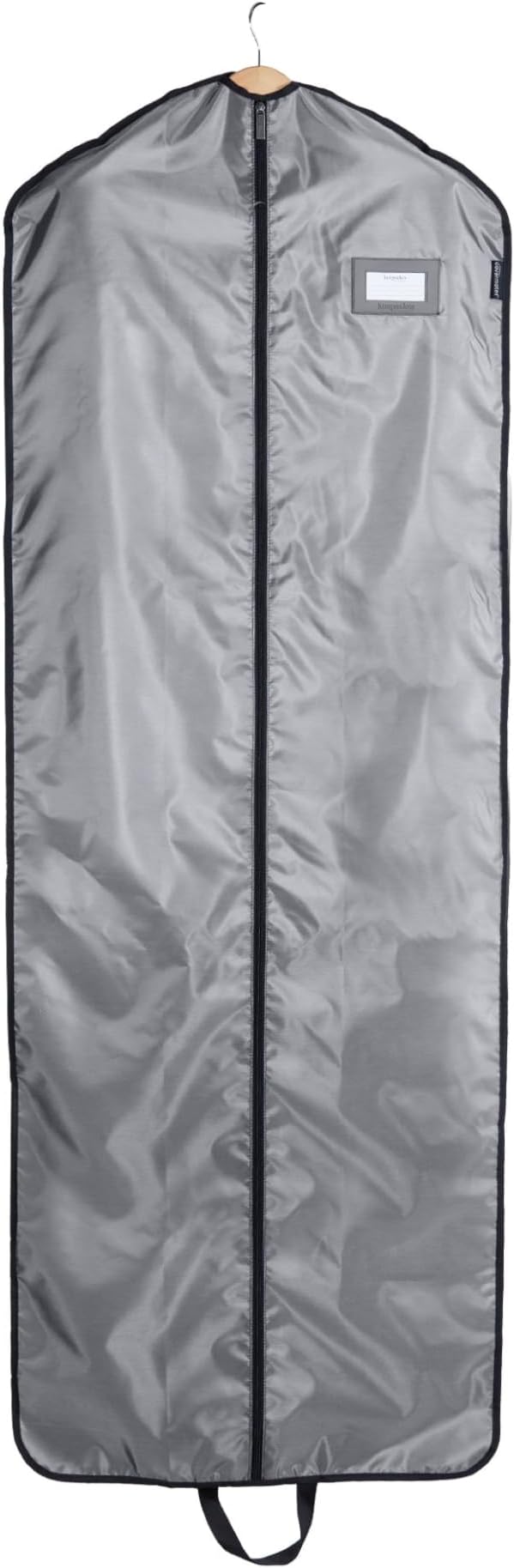 Covermates Keepsakes Garment Bag Set - Premium Polyester - Full Length Zipper - ID Window - Carrying Handles - Closet Storage, Grey