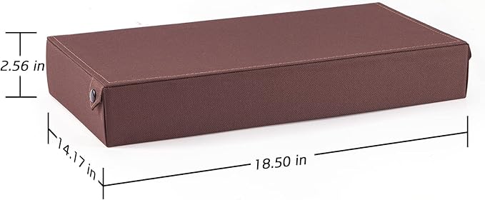 TRIUMPH VISION Sunglasses Organizer Storage Eyeglasses Holder - Multiple Glasses Case Box Eyewear Case with Lid
