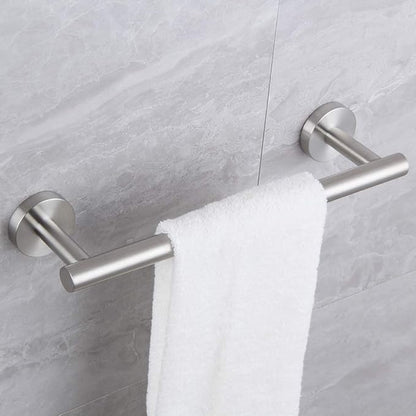 SUS 304 Stainless Steel 12-Inch Hand Towel Bar Bathroom Towel Holder Kitchen Dish Cloth Hanger RUSTPROOF Wall Mount Brushed Finish