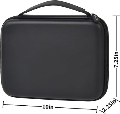 GWCASE Ring Organizer Storage Case - Jewelry Ring Display Collector Box with 42 Slots. Rings Tray Holder Showcase Fits for 50+ Rings, Earrings, Brooches and Cufflinks (Box Only)-Black