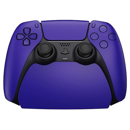 PlayVital Controller Display Stand for ps5, Gamepad Accessories Desk Holder for ps5 Controller with Rubber Pads - Galactic Purple