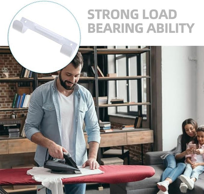 Alipis 2pcs Ironing Board Wall Mount Hanger Holder Hook for Home Hotel Storage Space-Saving Design High Capacity Effortless Organization